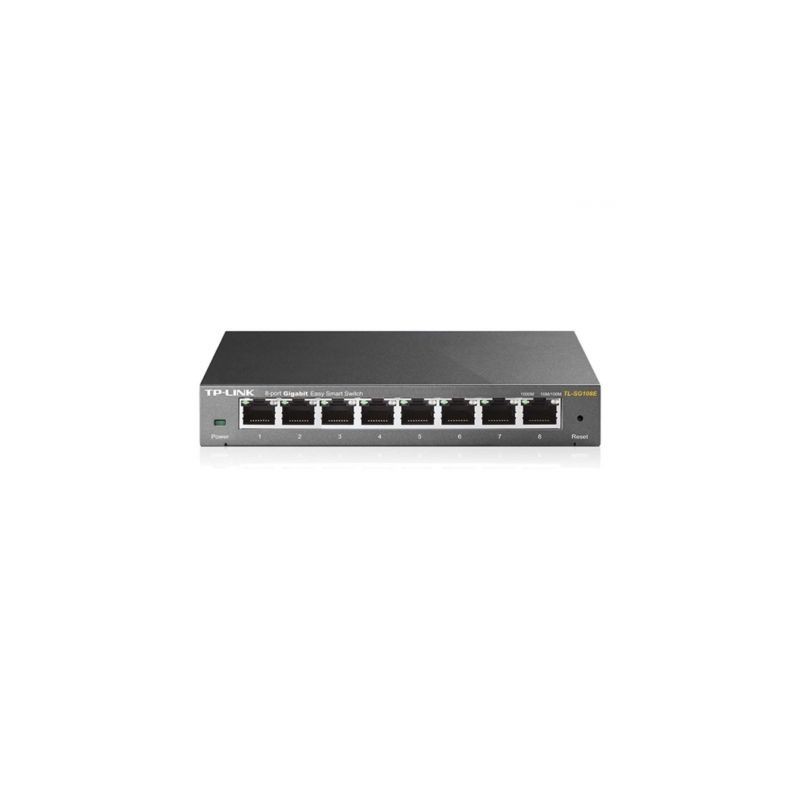 Comprar Switch tp-link easy smart tl-sg108e 8 puertos/ rj-45 10/100/1000