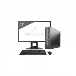 Comprar HP 800 G1 SFF Core i5 4570 3.2 GHz | 16GB | 240 SSD | LCD 22" | WIFI | WIN 10