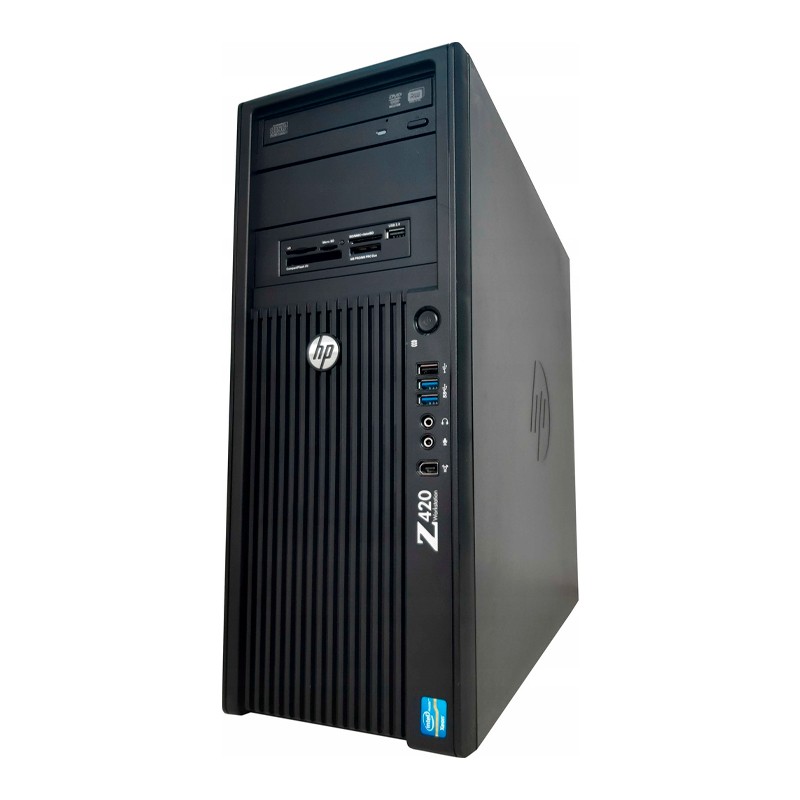 HP WorkStation Z420 MT Xeon E5-1620 3.6 GHz | 64GB | 256 SSD + 1TB