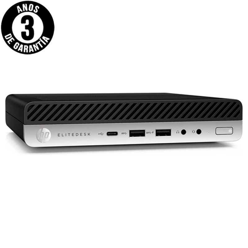 Comprar HP EliteDesk 800 G3 Mini PC Core i5 7500T 2.7 GHz | 8GB | 256 NVME | WIN 10 PRO