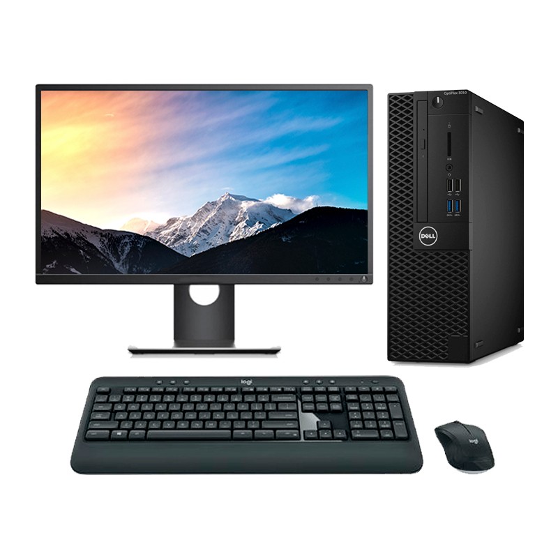 Comprar Dell OptiPlex 3050 SFF i7 6700 3.4 GHz - ECRÃ DE 22" | 16GB | 256 NVME | TECLADO E RATO SEM FIO