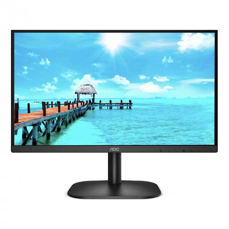 Comprar MONITOR AOC 24B2XHM2 | 23.8" 1920 x 1080 FHD 75 HZ | 4MS | PRETO