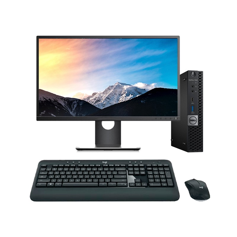 Comprar Dell OptiPlex 7050 MiniPC Core i5 6500 3.2 GHz | 16GB | 256 NVME | ECRÃ 22" |  TECLADO E RATO SEM FIO | WIN 10 PRO