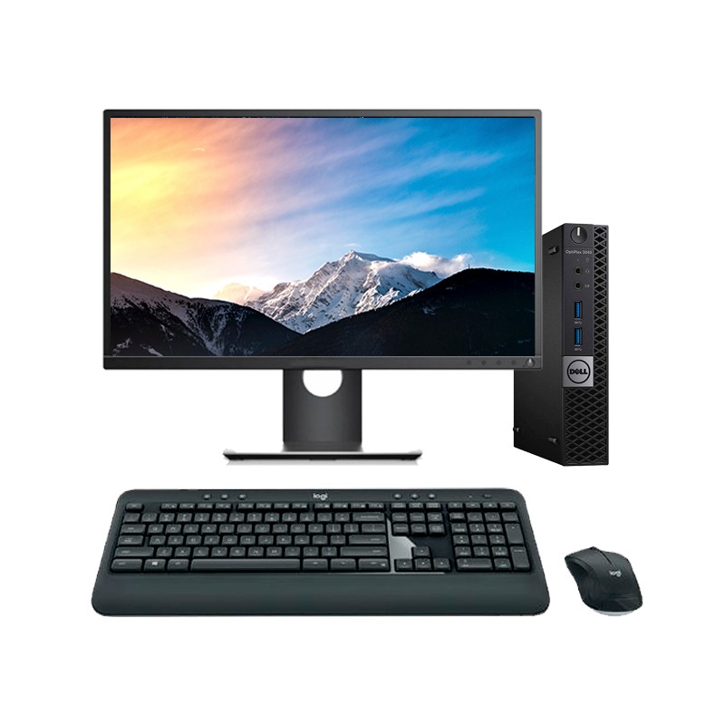 Comprar Dell OptiPlex 3040 Mini PC Core i7 6700T 2.8 GHz | 16 GB | 240 SSD | ECRÃ 22" | TECLADO E RATO SEM FIO | WIN 10 PRO