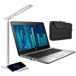 HP EliteBook 840 G3 Core i5 6300U 2.4 GHz | 8GB | 256 SSD | LAMPADA USB | MALA DE PRESENTE