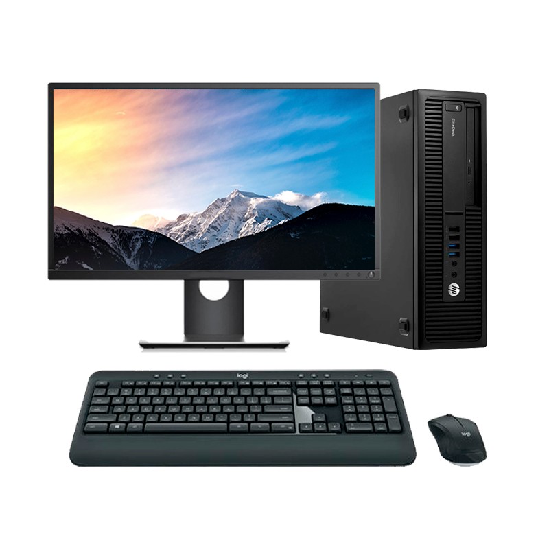 Comprar HP EliteDesk 800 G2 SFF Core I5 6500 3.2 GHz | 16GB | 240 SSD | WIFI | WIN 10 PRO | LCD 22"