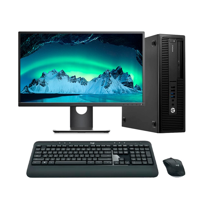 Comprar HP EliteDesk 800 G2 SFF Core I5 6500 3.2 GHz | 16GB | 960 SSD | WIN 10 PRO | LCD 24"