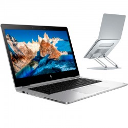 HP EliteBook 1030 G2 Core i5 7200U 2.5 GHz | 8GB | 256 NVME | TÁTIL X360 | WIN 10 PRO | SUPORTE AISENS | MARCAÇÕES DO TECLADO