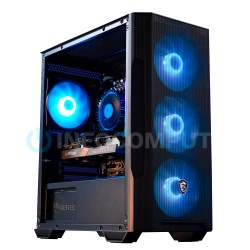 PcElite FUSION Gaming | INTEL CORE i5-12400F | RTX 3060 12 GB | 16GB DDR4 | 1TB NVME